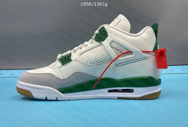 AJ4 Pine Green 5