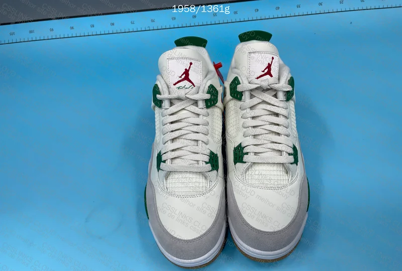 AJ4 Pine Green 6