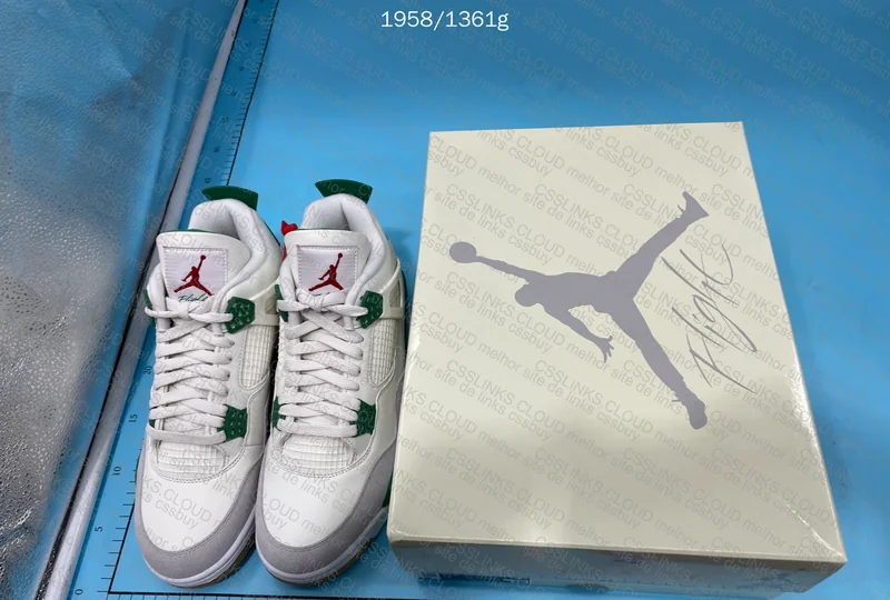AJ4 Pine Green 8