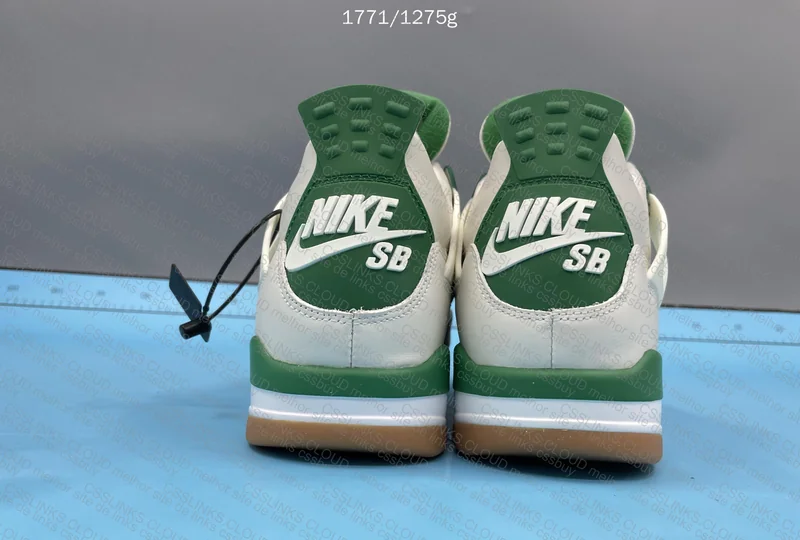 AJ4 Pine green 3