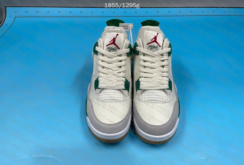 AJ4 Pine Green 3