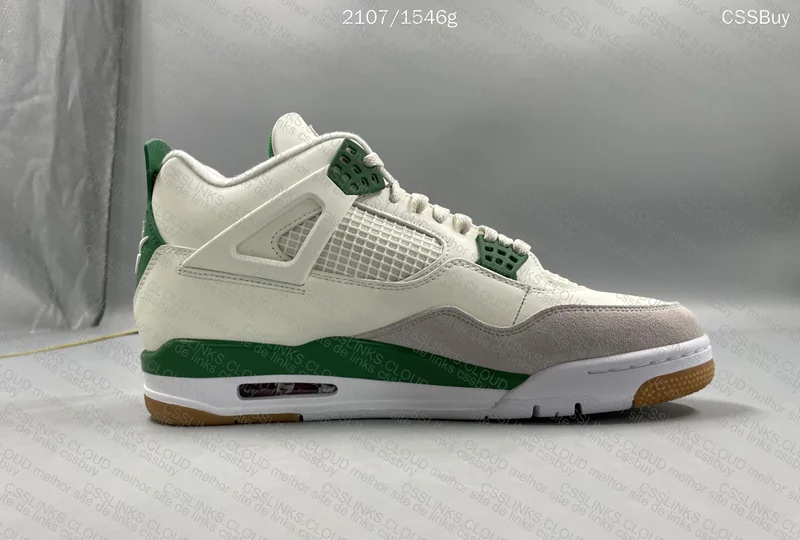 AJ4 Pine Green (GX B Grade)