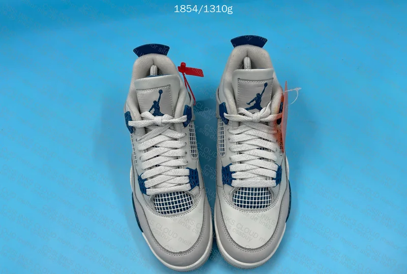 AJ4 Retro Military Blue