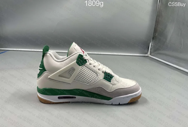 AJ4 Retro SB 'Pine Green' 10