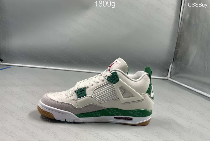 AJ4 Retro SB 'Pine Green' 2