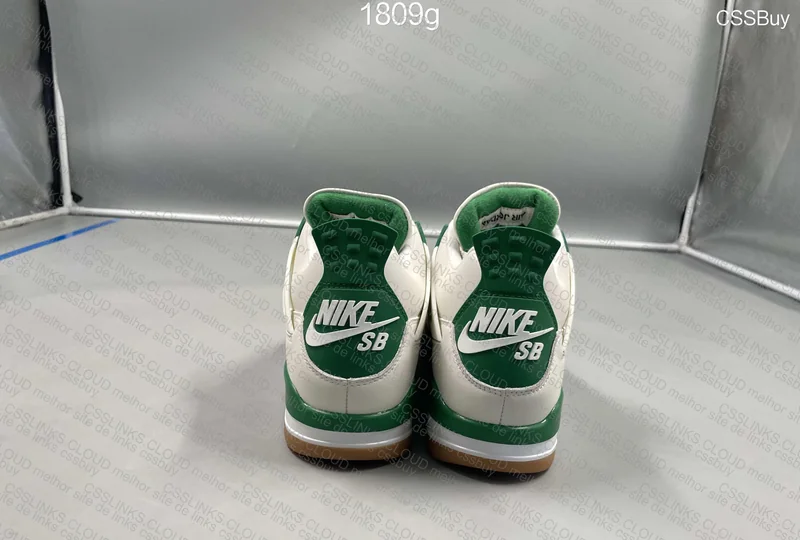 AJ4 Retro SB 'Pine Green' 3