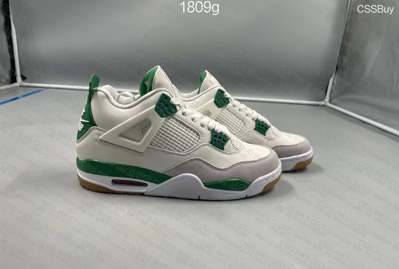 AJ4 Retro SB 'Pine Green' 4