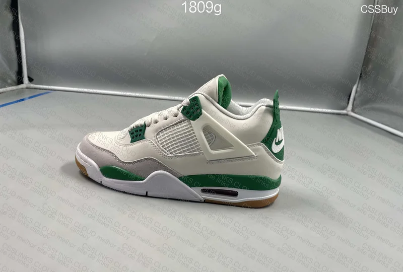 AJ4 Retro SB 'Pine Green' 7