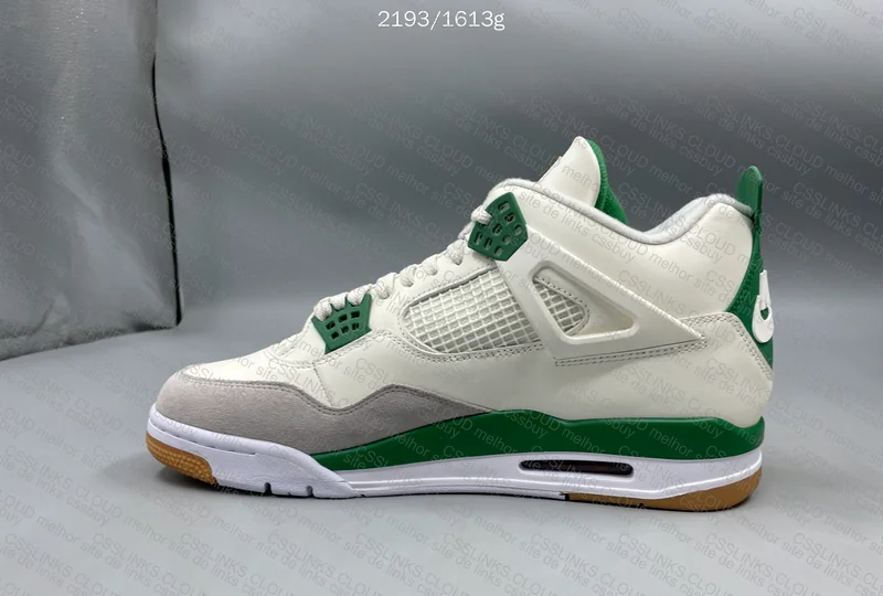 AJ4 SB Pine Green 3