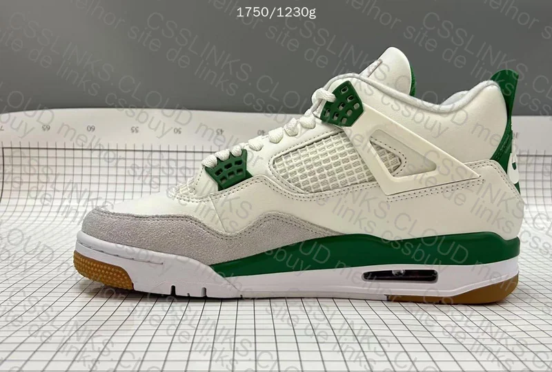 aj4 sb pine green 8