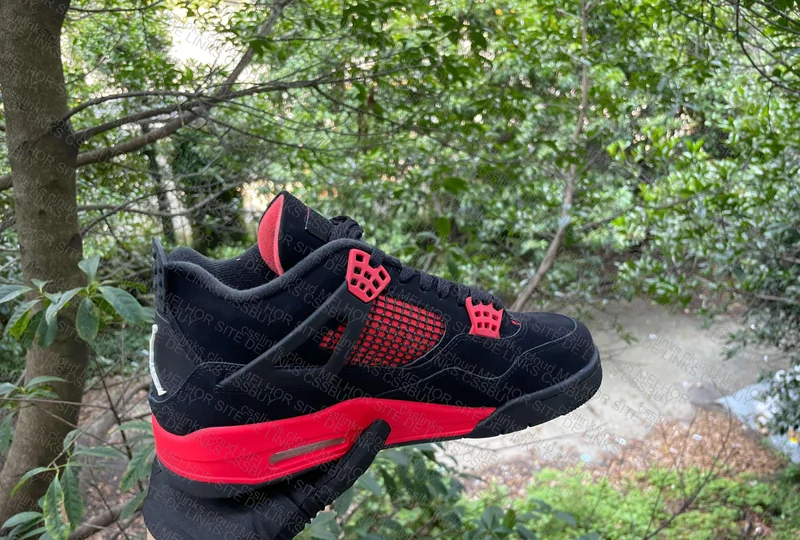 Aj4 thunder red 4