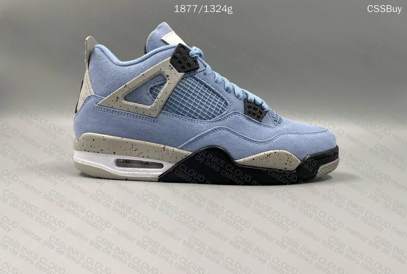 AJ4 University blue 3