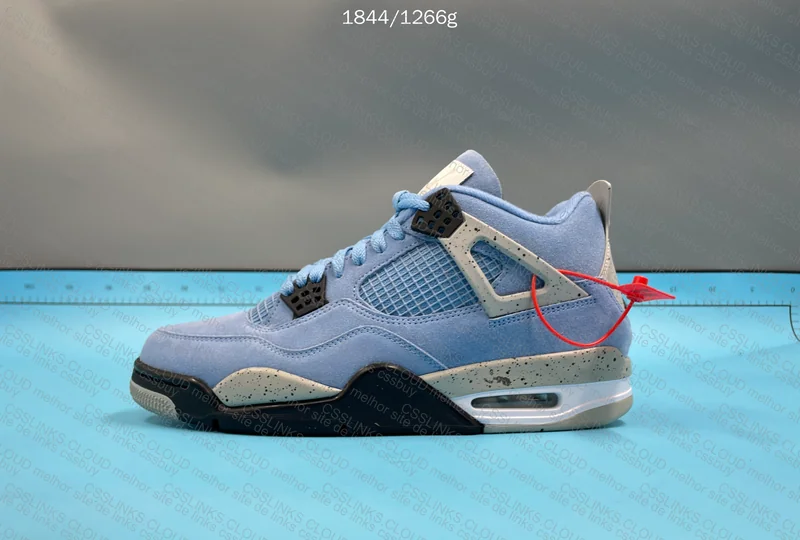 AJ4 University Blue 3