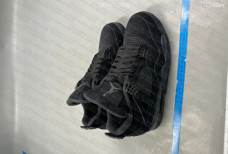 Ajuda ai Galera!!! Air Jordan 4 Black Cat PK 4.0 5