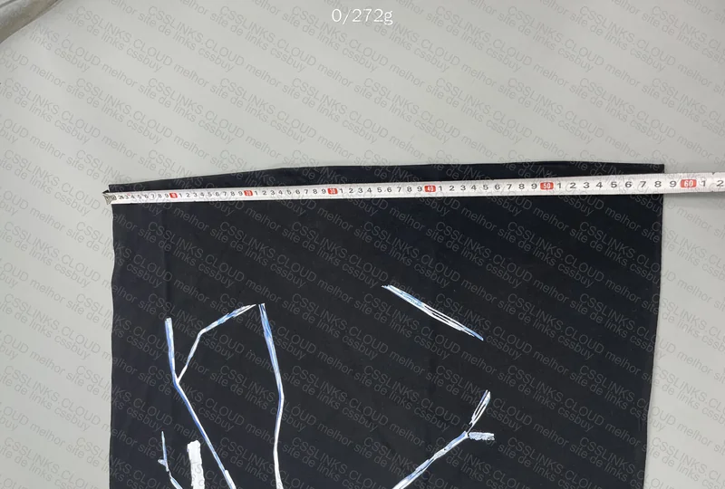 Help Stussy Shattered Black Shirt with Measurements (Crooked Print) 7