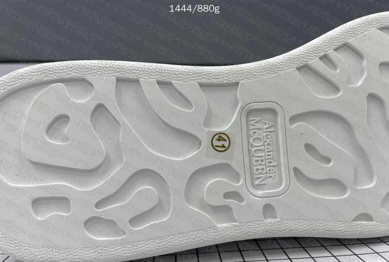 Alexander McQueen - White leather 5