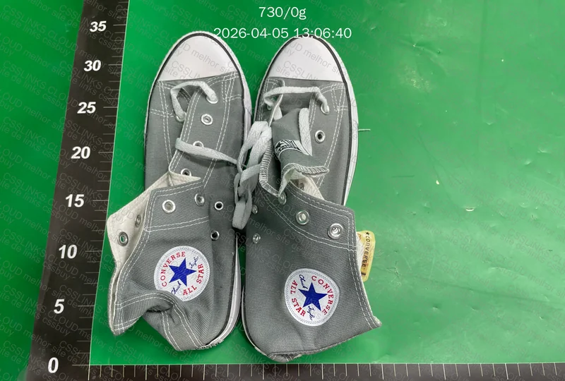 All Star Cano Alto Cinza 2