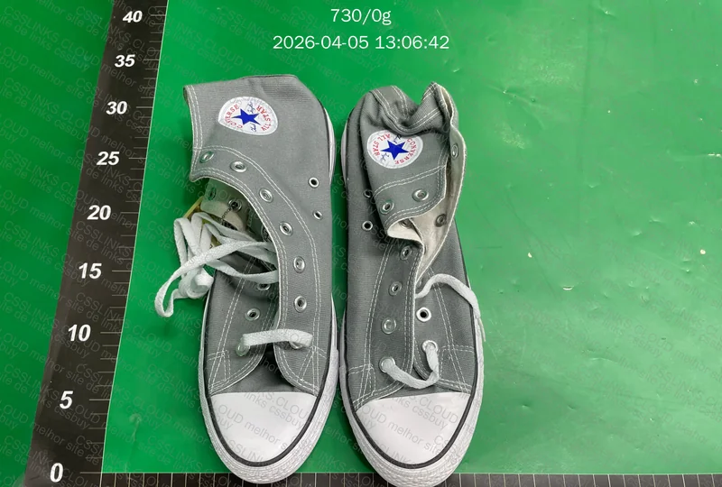 All Star Cano Alto Cinza 3