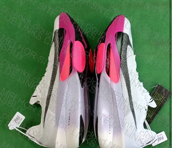 Alphafly 3 White and Purple 4