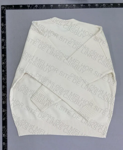Ami Paris Wool Knit Sweater with Pattern 2