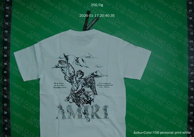 Amiri MA Angels Tee White 5