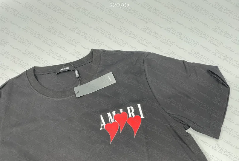 amiri three heart tee