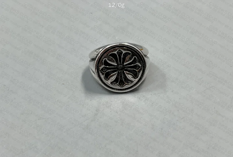 Chrome Hearts Seal Stamp Plus Ring 2
