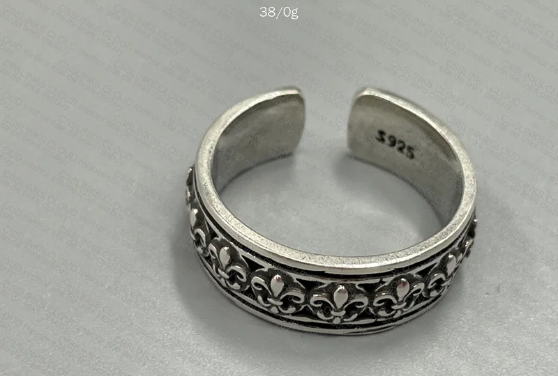 Sterling Silver Male Ring 4