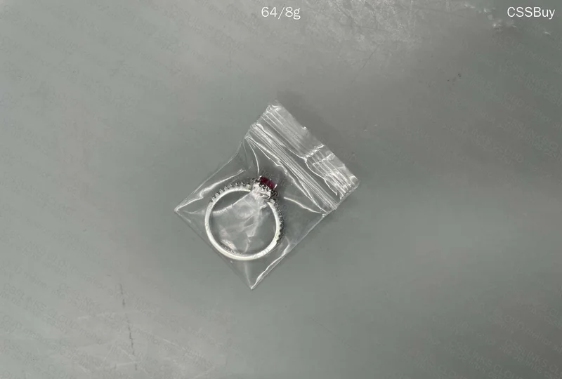 Pandora Sparkling Red Heart Ring 3