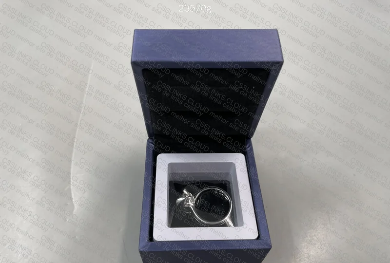925 Silver Ring Plated in White Gold with Moissanite Gem (JustinLuxury) 2