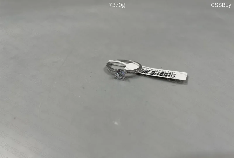 Silver Solitaire Ring 2