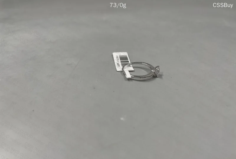 Silver Solitaire Ring 4