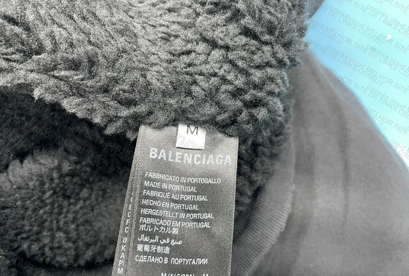 APEX MADE BALENCIAGA FUR ZIP UP 4