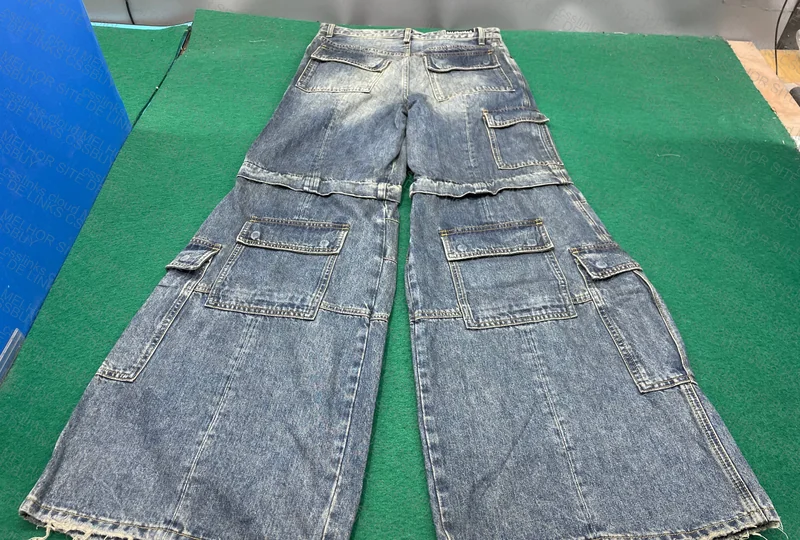 APEXMADE BALENCIAGA Flared Cargo Pants 6