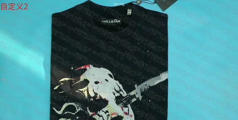Air Max 97 Black + Hellstar T-shirt 3