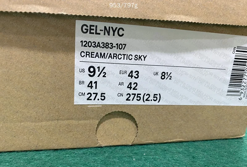 Asics gel nyc 8