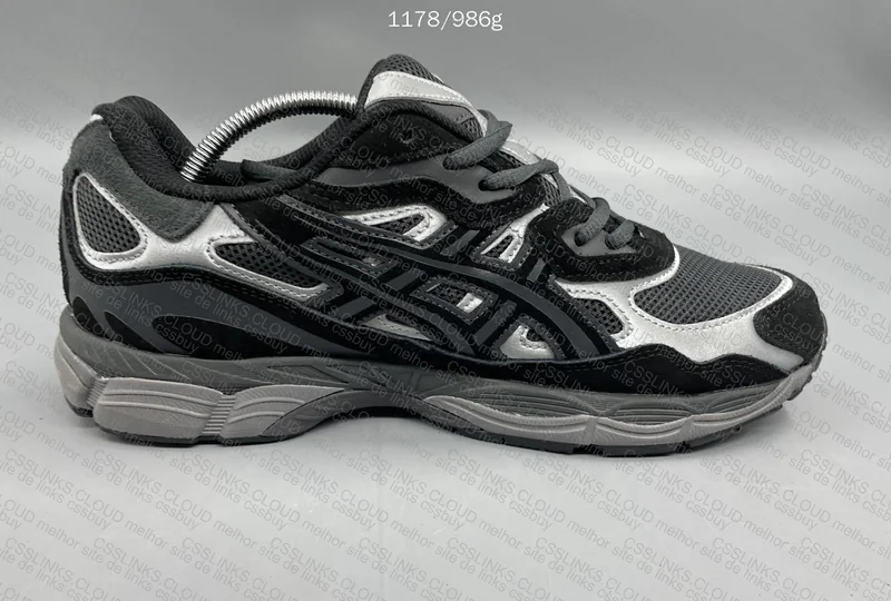 Asics GEL NYC - Black gray 1201A789-020 3