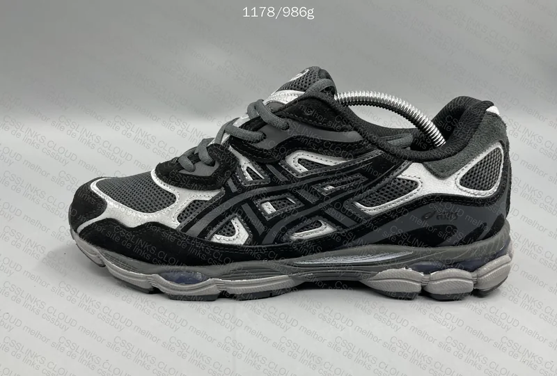 Asics GEL NYC - Black gray 1201A789-020 4