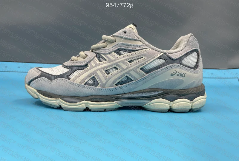 Asics Gel NYC Cream Oyster Grey 10