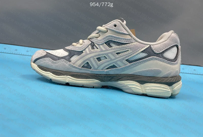 Asics Gel NYC Cream Oyster Grey 8