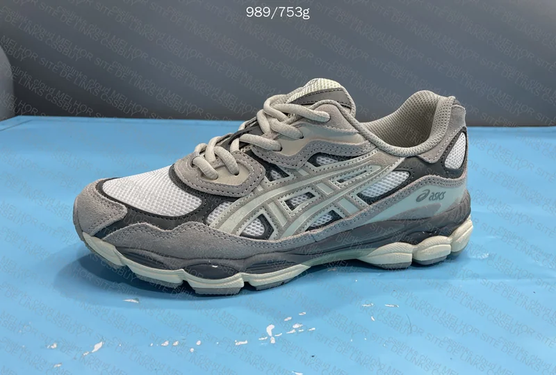 Asics Gel NYC Cream Oyster Grey 4
