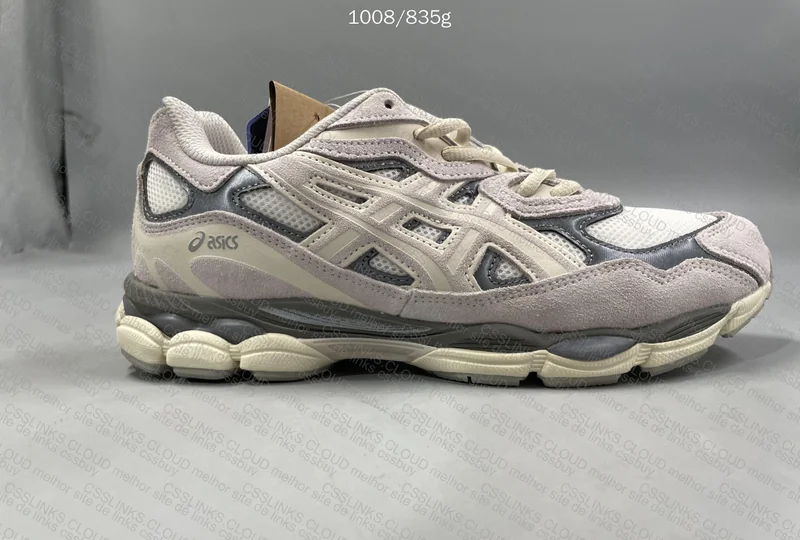 ASICS Gel-NYC cream/oyster grey 4