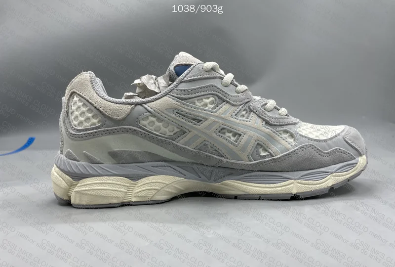 Asics gel NYC ivory/mid gray 4