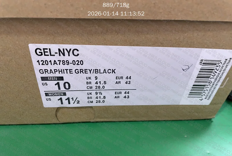 Asics Gel NYC Preto 3
