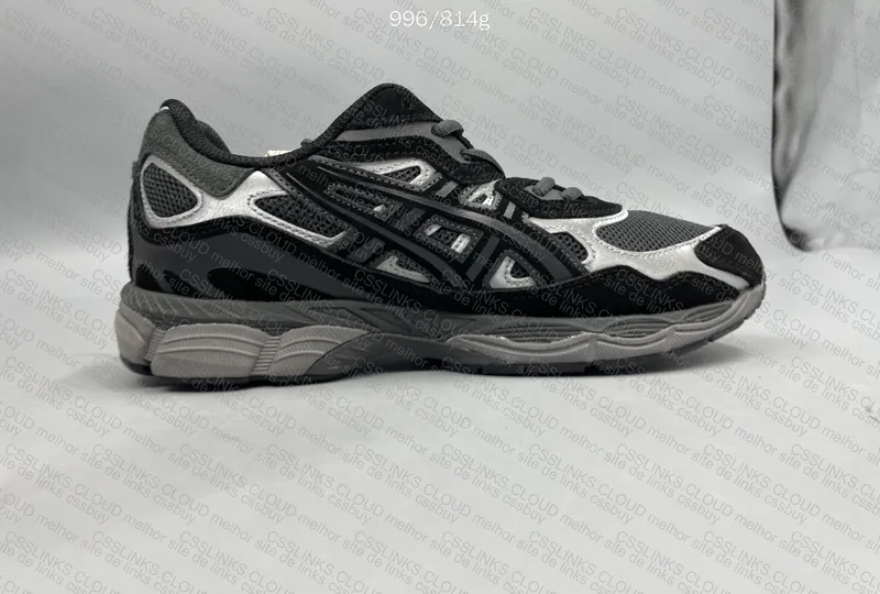 Asics Gel-NYC Black with Gray 6