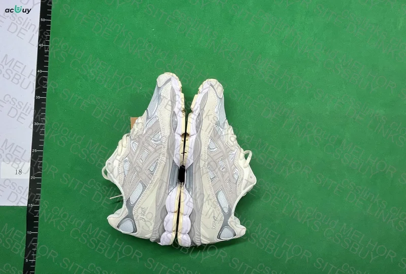 asics gel off white brown 5