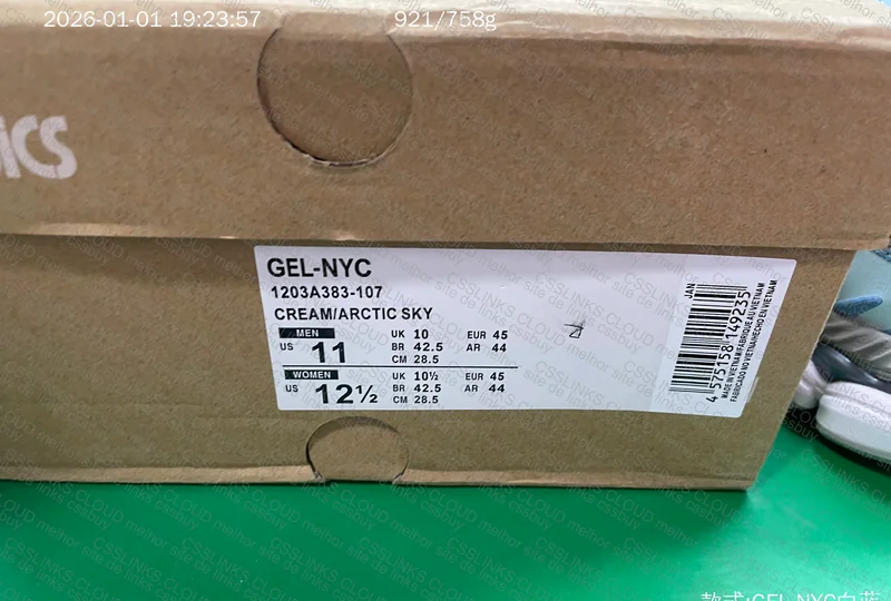 Asics NYC Gel Blue 5