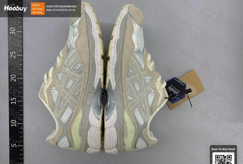 Asics nyc gel bege 2