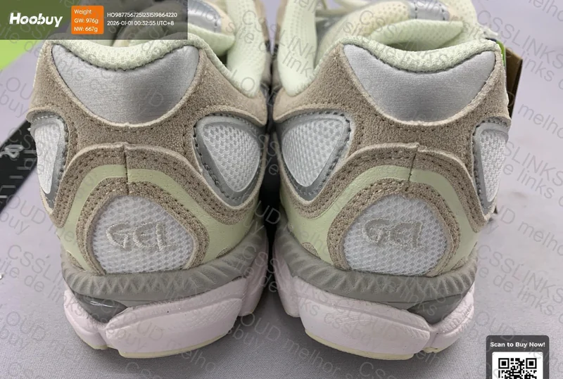 Asics nyc gel bege 4