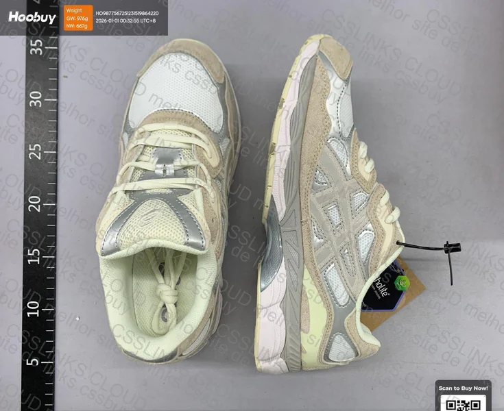 Asics nyc gel bege 6